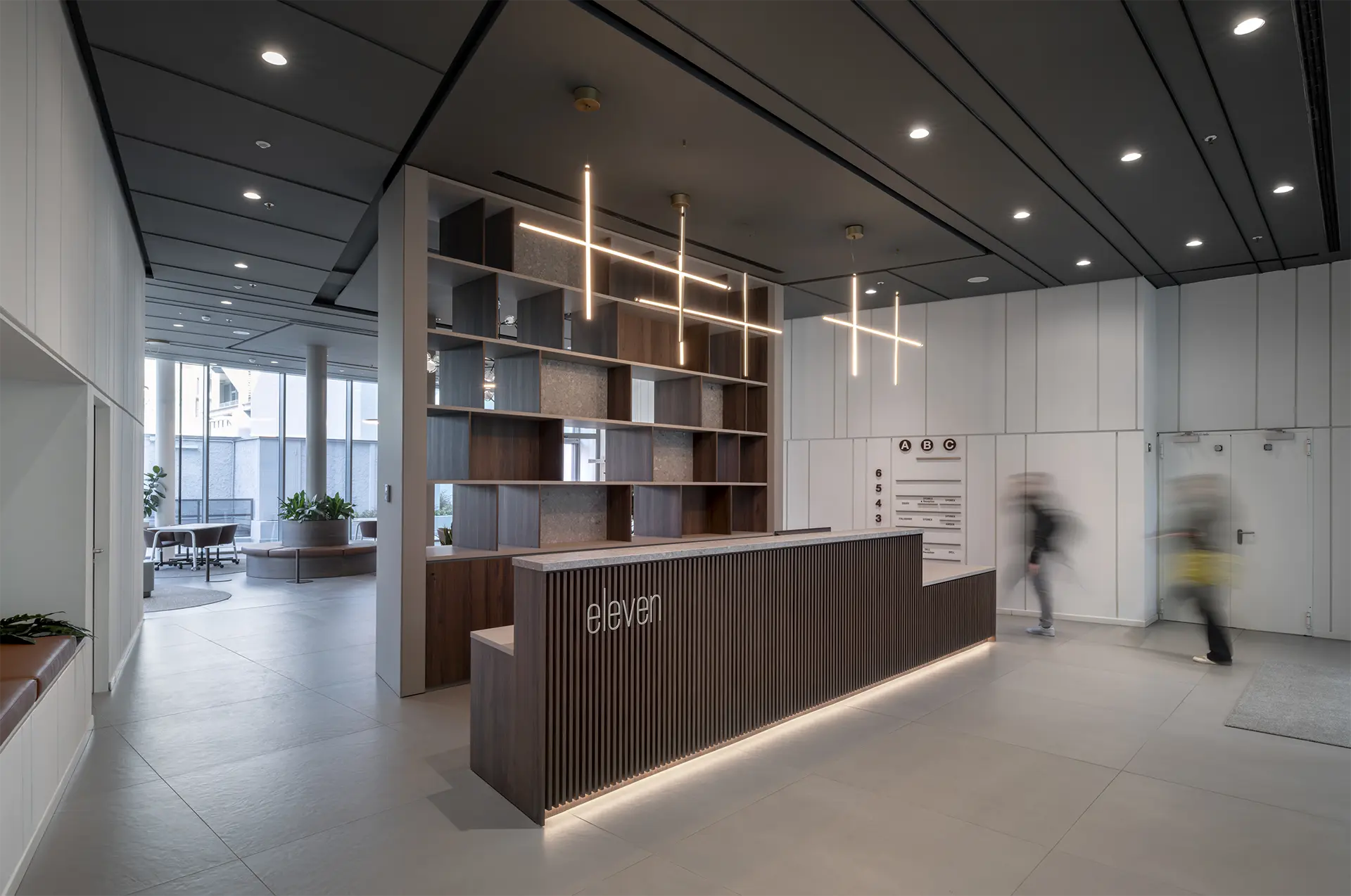 La nuova lobby di Eleven