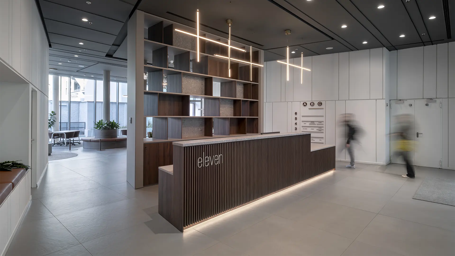 La nuova lobby di Eleven