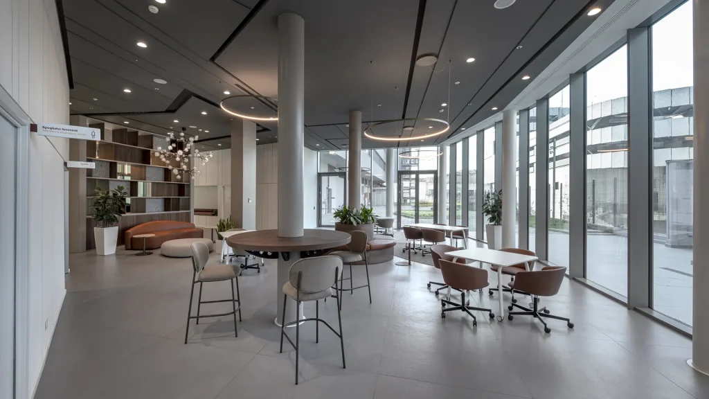 La nuova lobby di Eleven